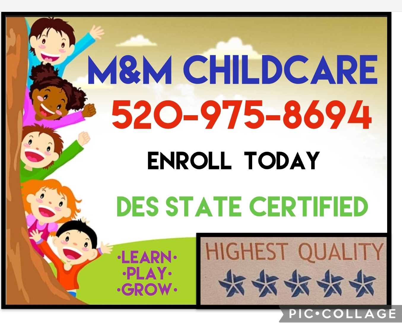 M & M CHILDCARE